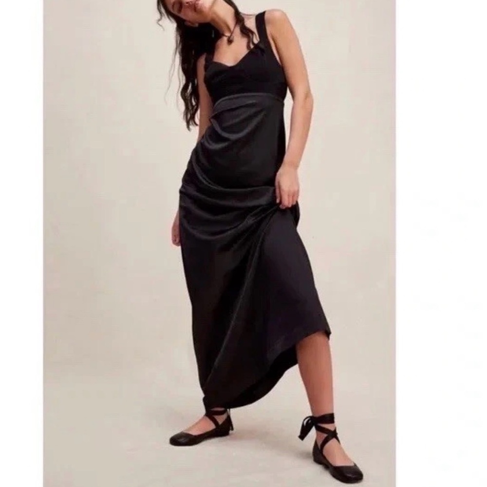 Women’s Free‎ People Gia Black Maxi Dress